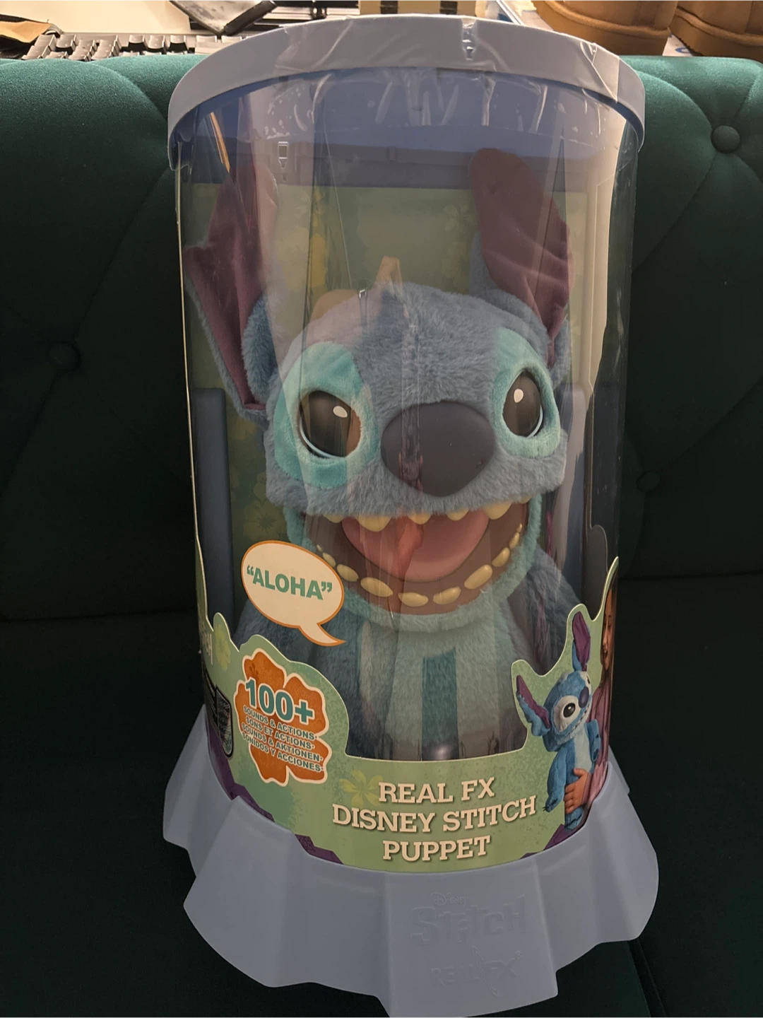 Disney Stitch Real FX Puppet - New in Box!