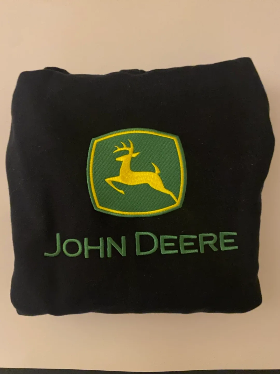 John Deere Black Hoodie - XL thumbnail