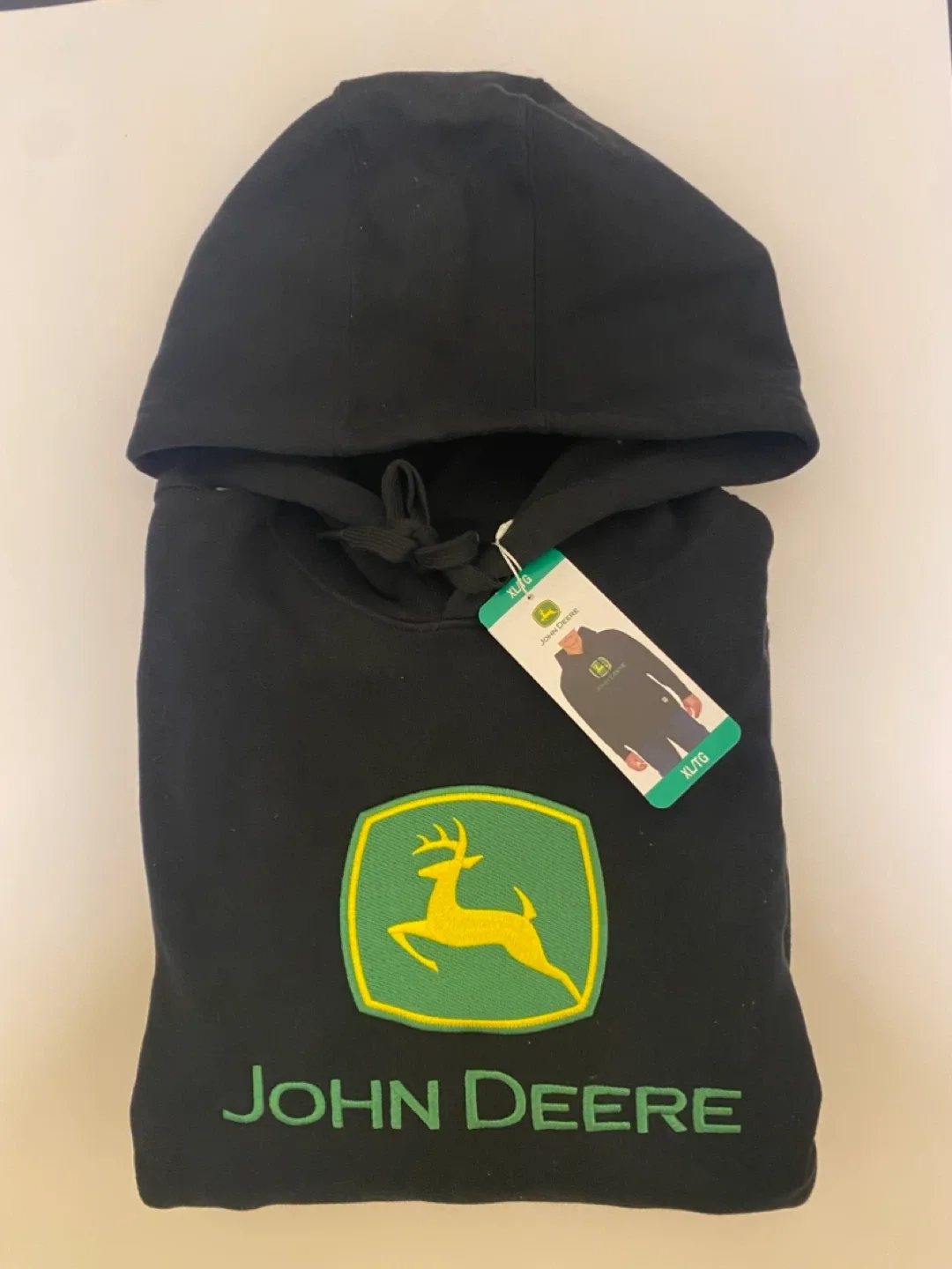 John Deere Black Hoodie - XL image indicator(2)