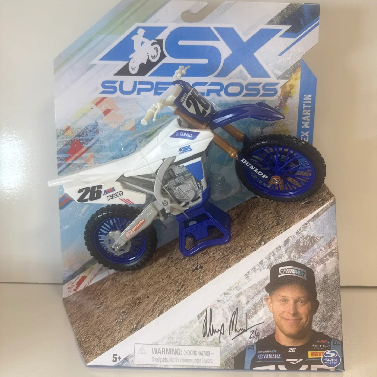 Yamaha Alex Martin #26 Supercross Motorcycle Toy image indicator(5)