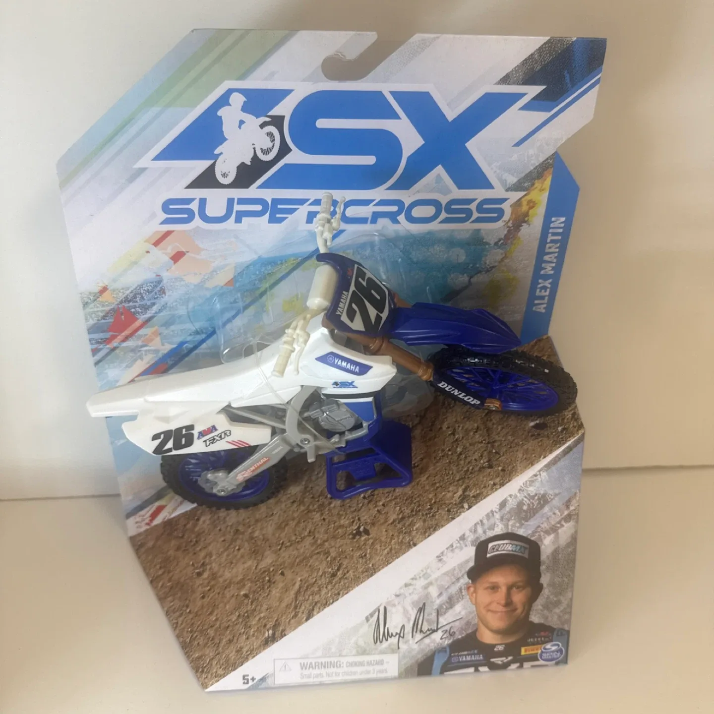 Yamaha Alex Martin #26 Supercross Motorcycle Toy image indicator(6)