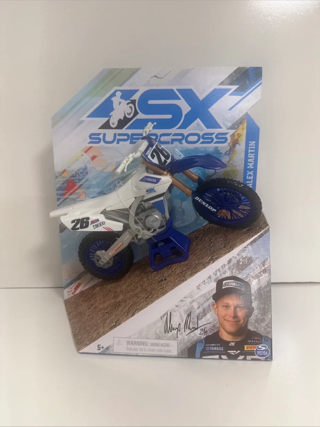 Yamaha Alex Martin #26 Supercross Motorcycle Toy image indicator(4)