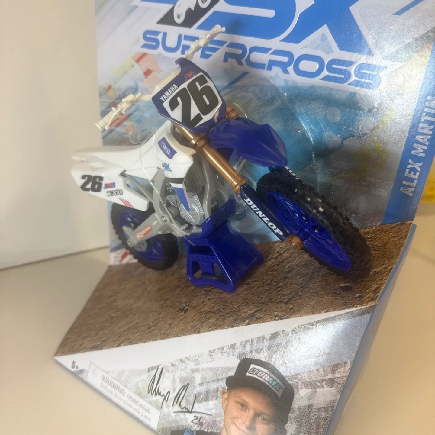 Yamaha Alex Martin #26 Supercross Motorcycle Toy image indicator(3)