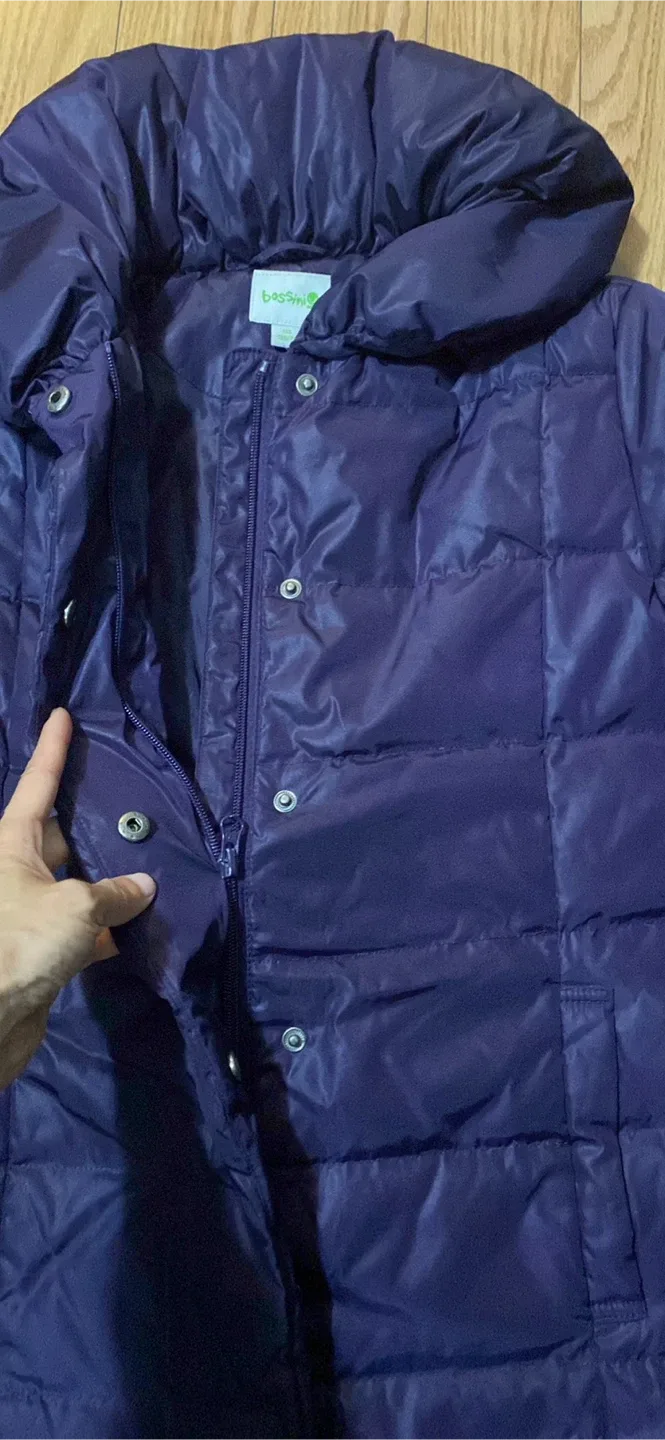 Bossini Purple Puffer Jacket Size 150 For Age 12-14 image indicator(2)