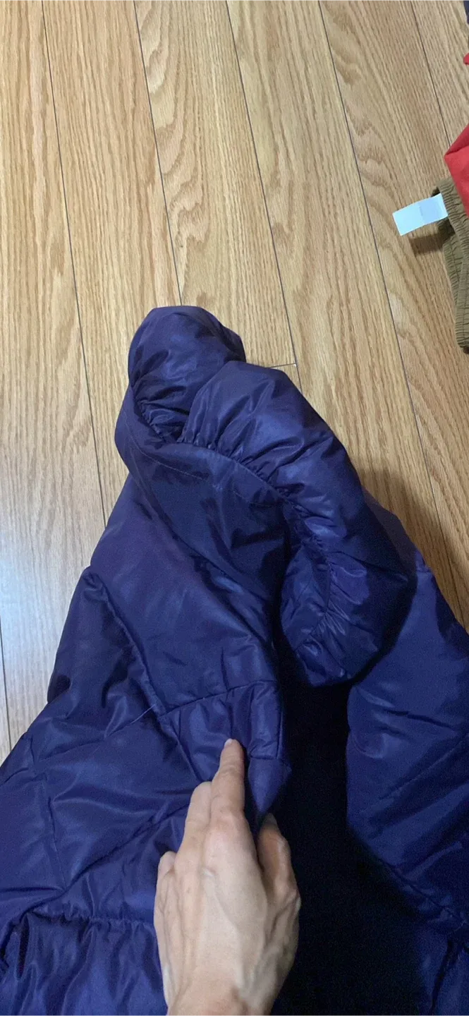 Bossini Purple Puffer Jacket Size 150 For Age 12-14 image indicator(5)