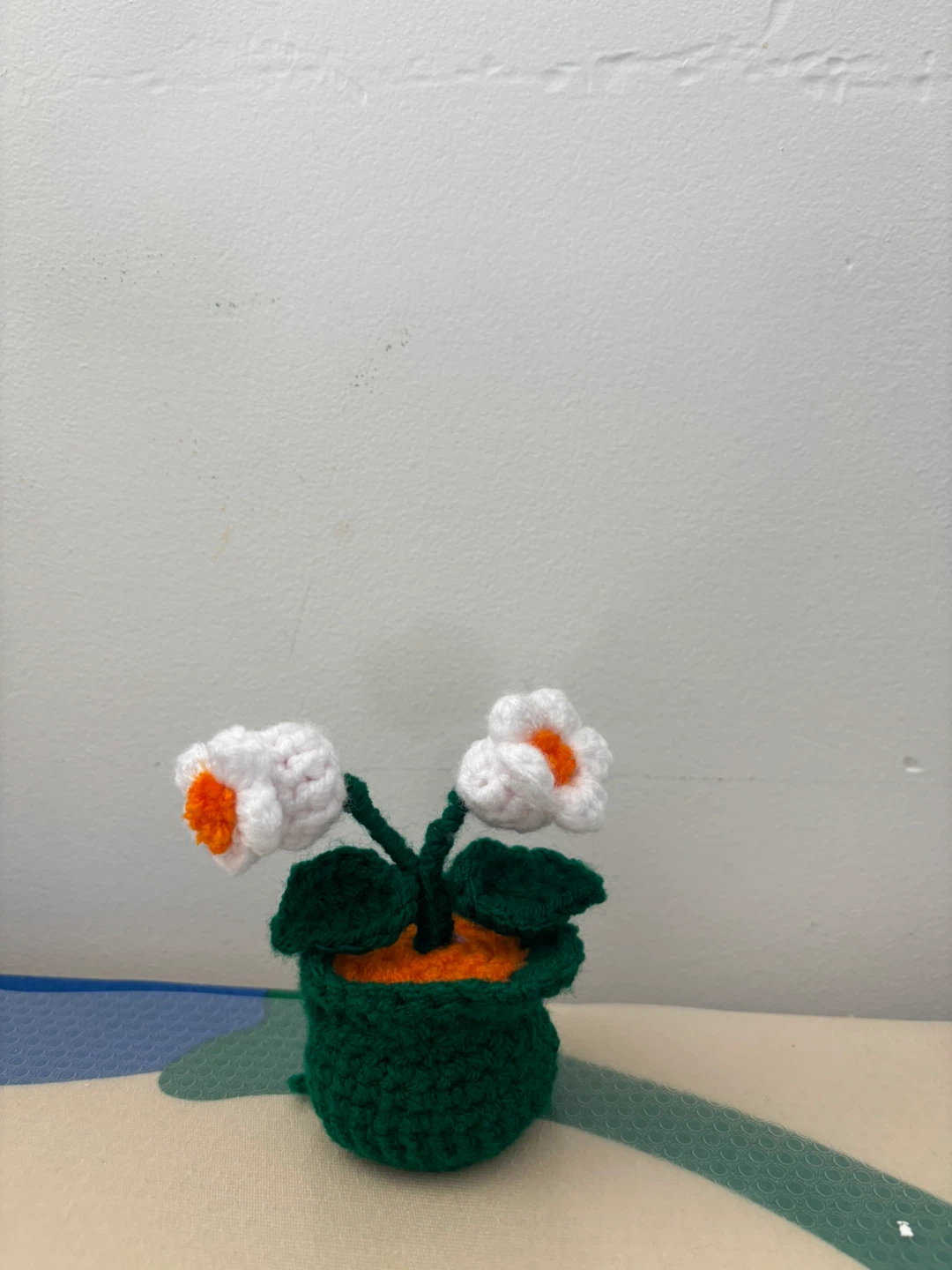 Crochet Flower Pot - Handmade Decoration