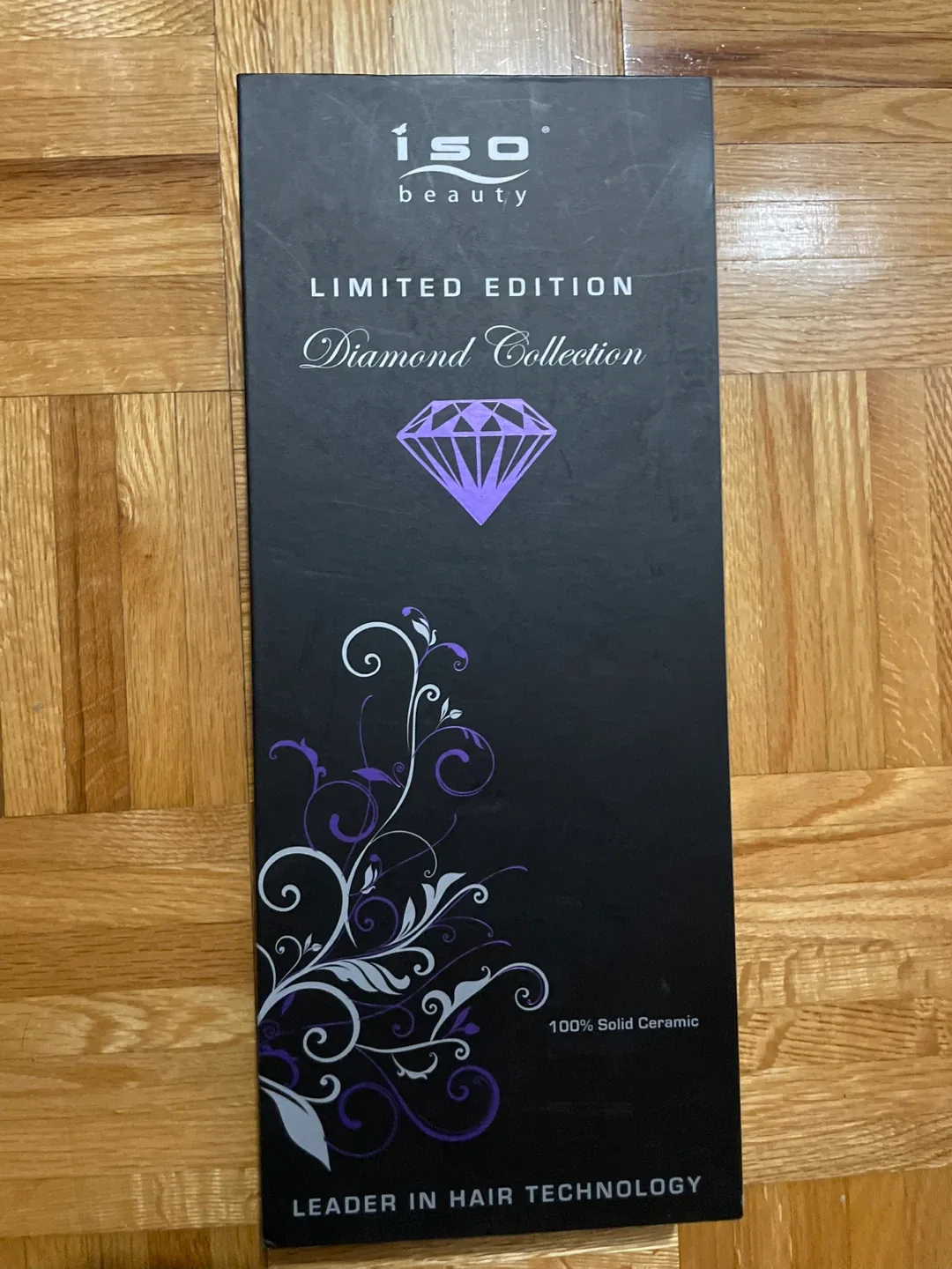 ISO Beauty Diamond Collection Hair Straightener - Purple thumbnail