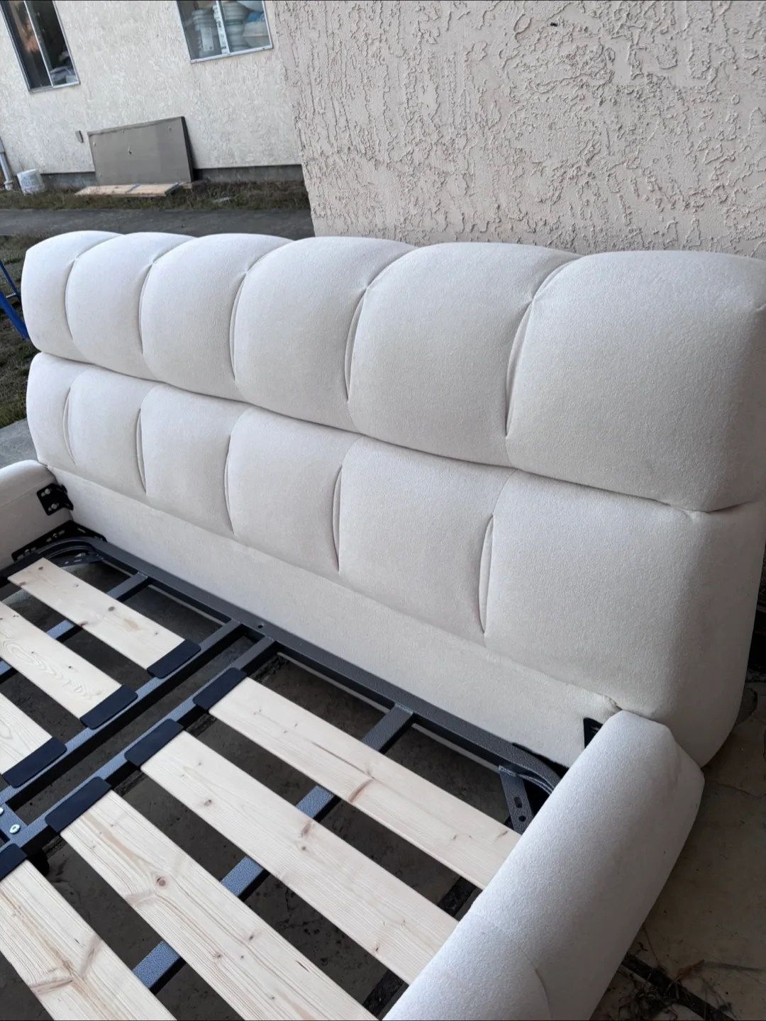 Upholstered Platform Bed Frame - Queen Size image indicator(2)