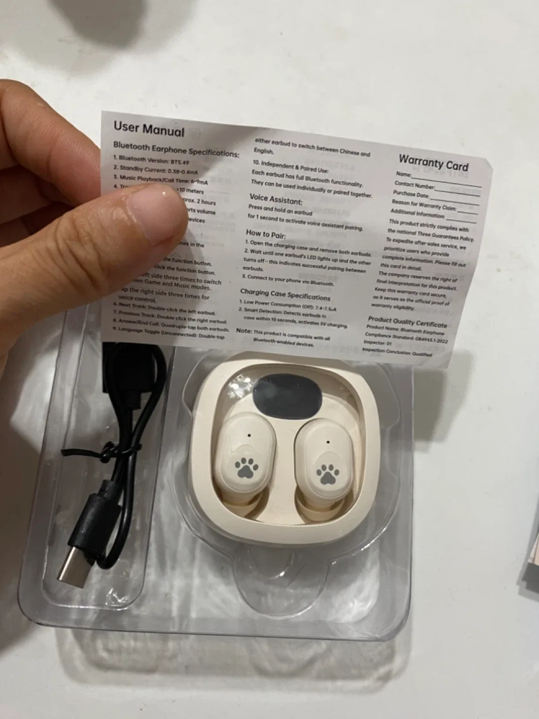 Brand new Q38 In-Ear Type Headphones image indicator(3)