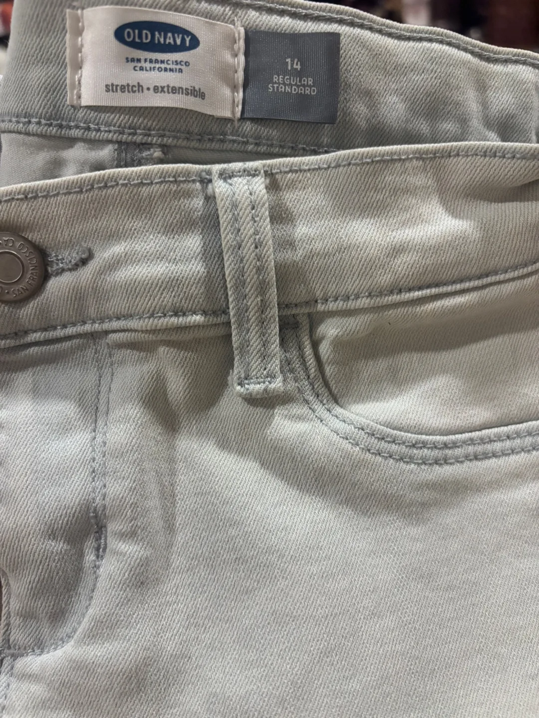Old Navy Boys Denim Shorts - Size 14 image indicator(2)