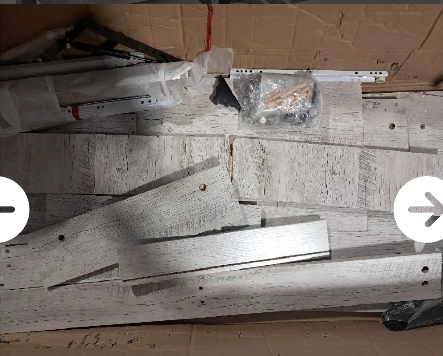Lift Top Coffee Table - Whitewash - photo 4