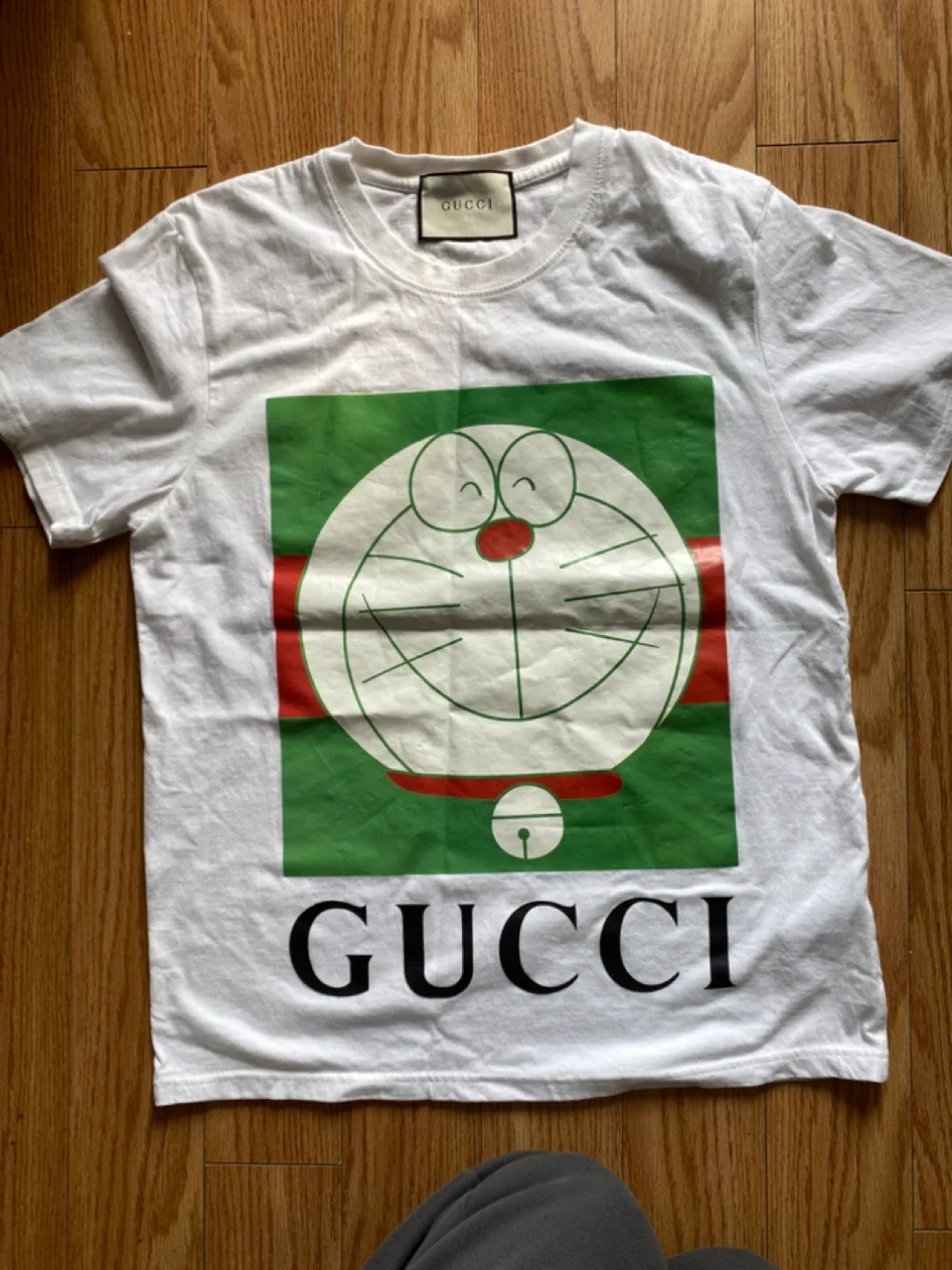 Gucci x Doraemon White T-Shirt Size M thumbnail