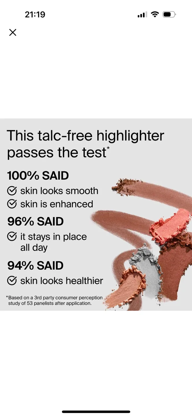 New Haus Labs Mini Gel-Powder Highlighter - Rose Quartz image indicator(6)