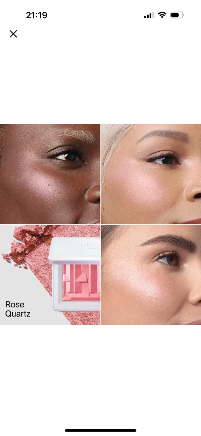 New Haus Labs Mini Gel-Powder Highlighter - Rose Quartz image indicator(5)