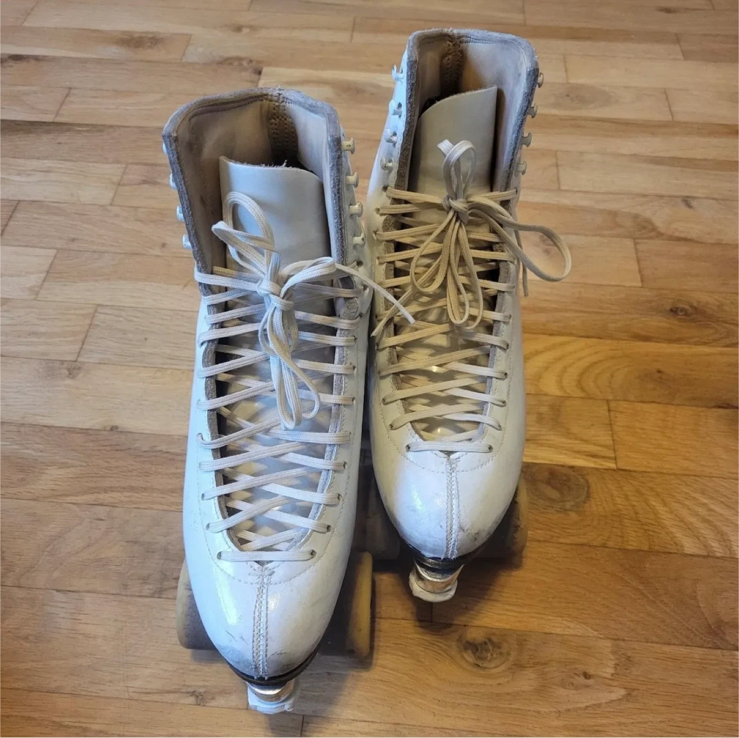 Harlick roller skates Douglass Snyder plates Sz 6 image indicator(2)