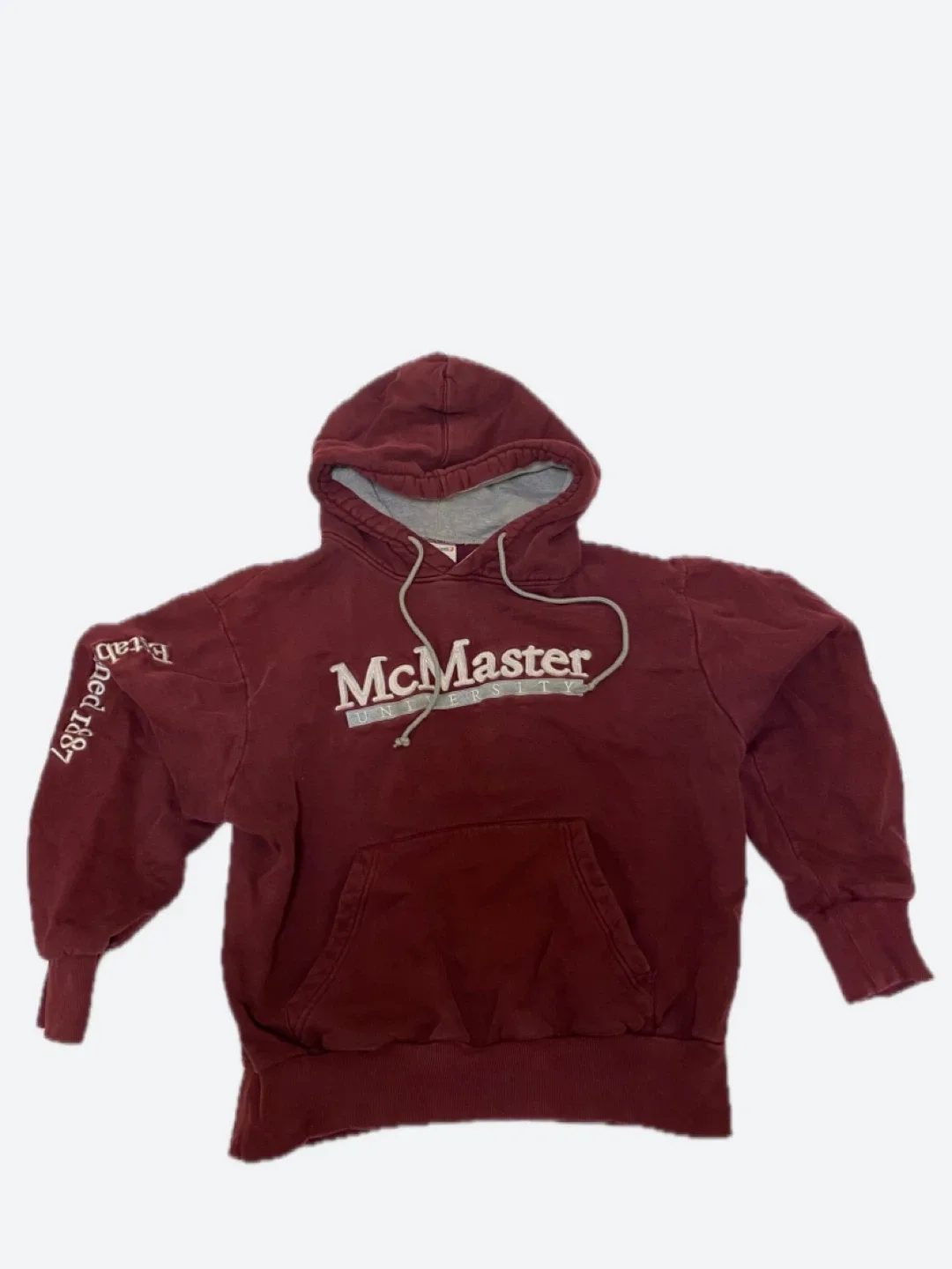 McMaster University Hoodie - Maroon image indicator(2)