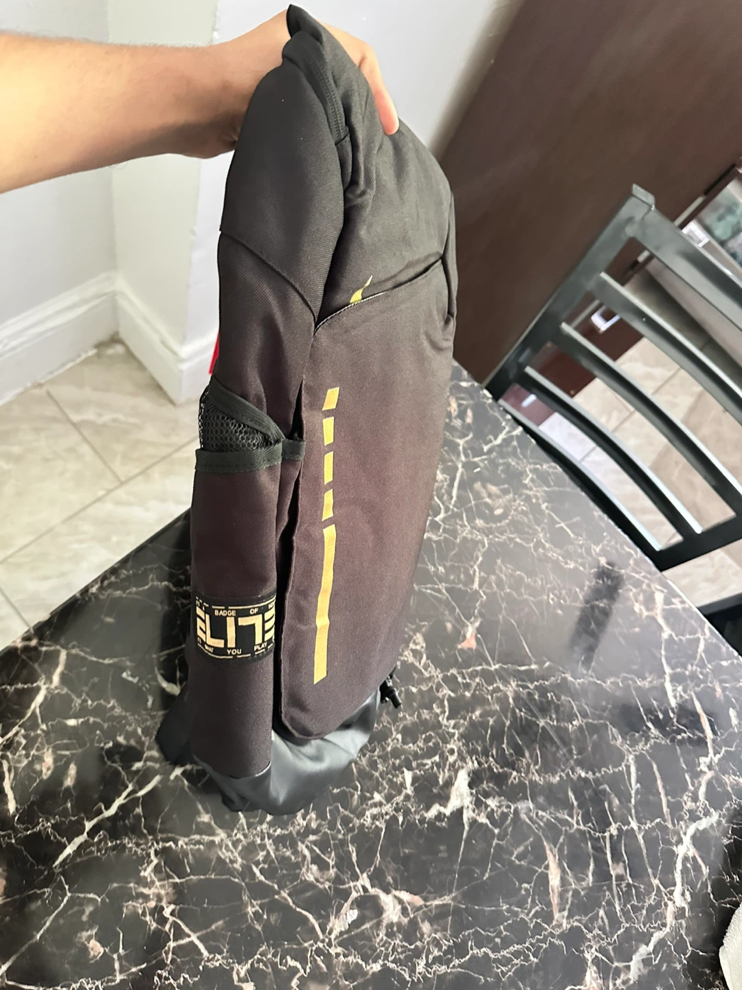 Nike Elite Pro Backpack Black/Gold