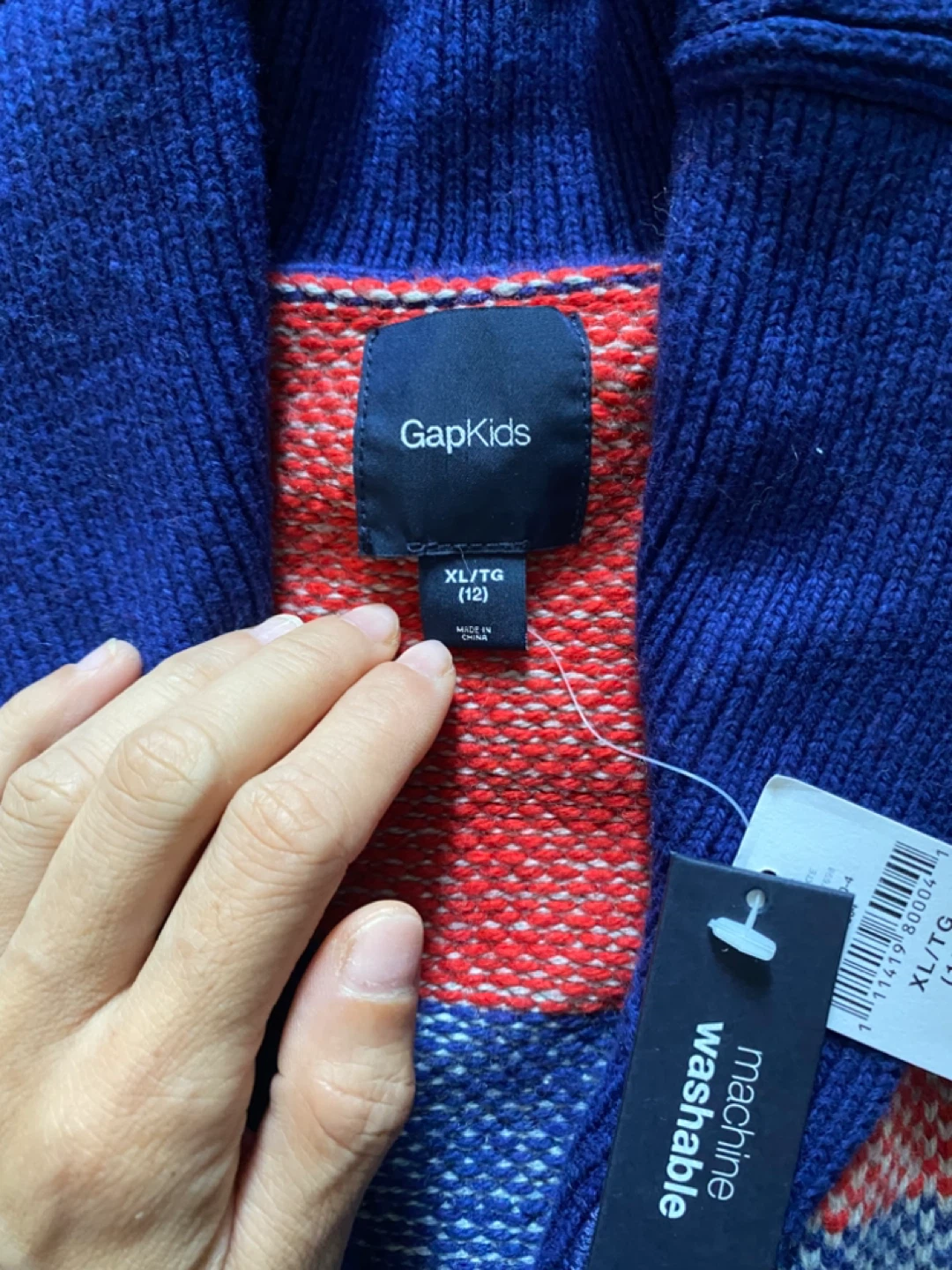 Brand New Gap Kids XL(12) Cardigan Sweater New with Tags! - photo 2