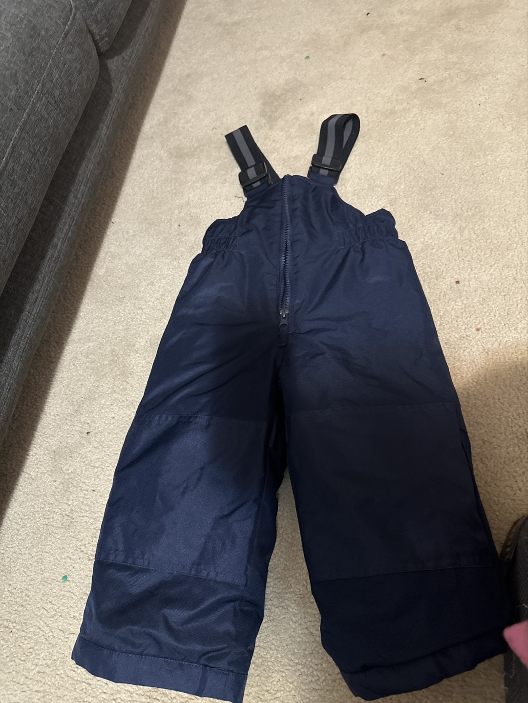 Kids' Navy Blue Snow Pants