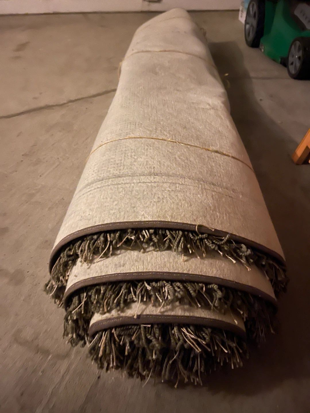 Grey color Rug medium size