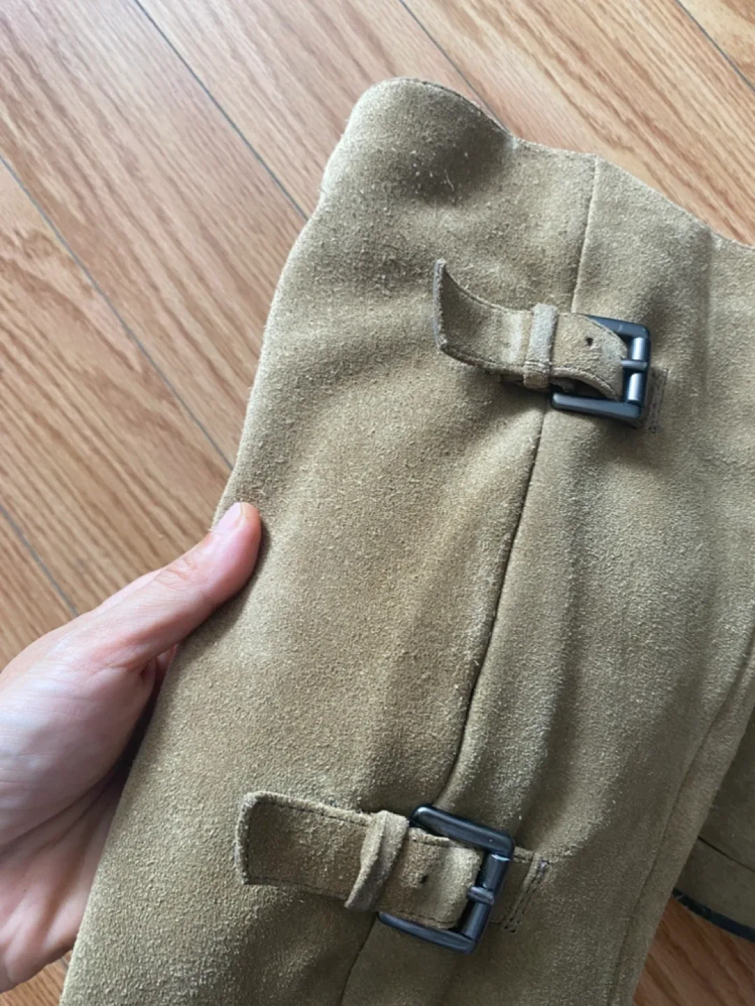 Aerosoles Suede Knee High Boots - Size 6 image indicator(2)