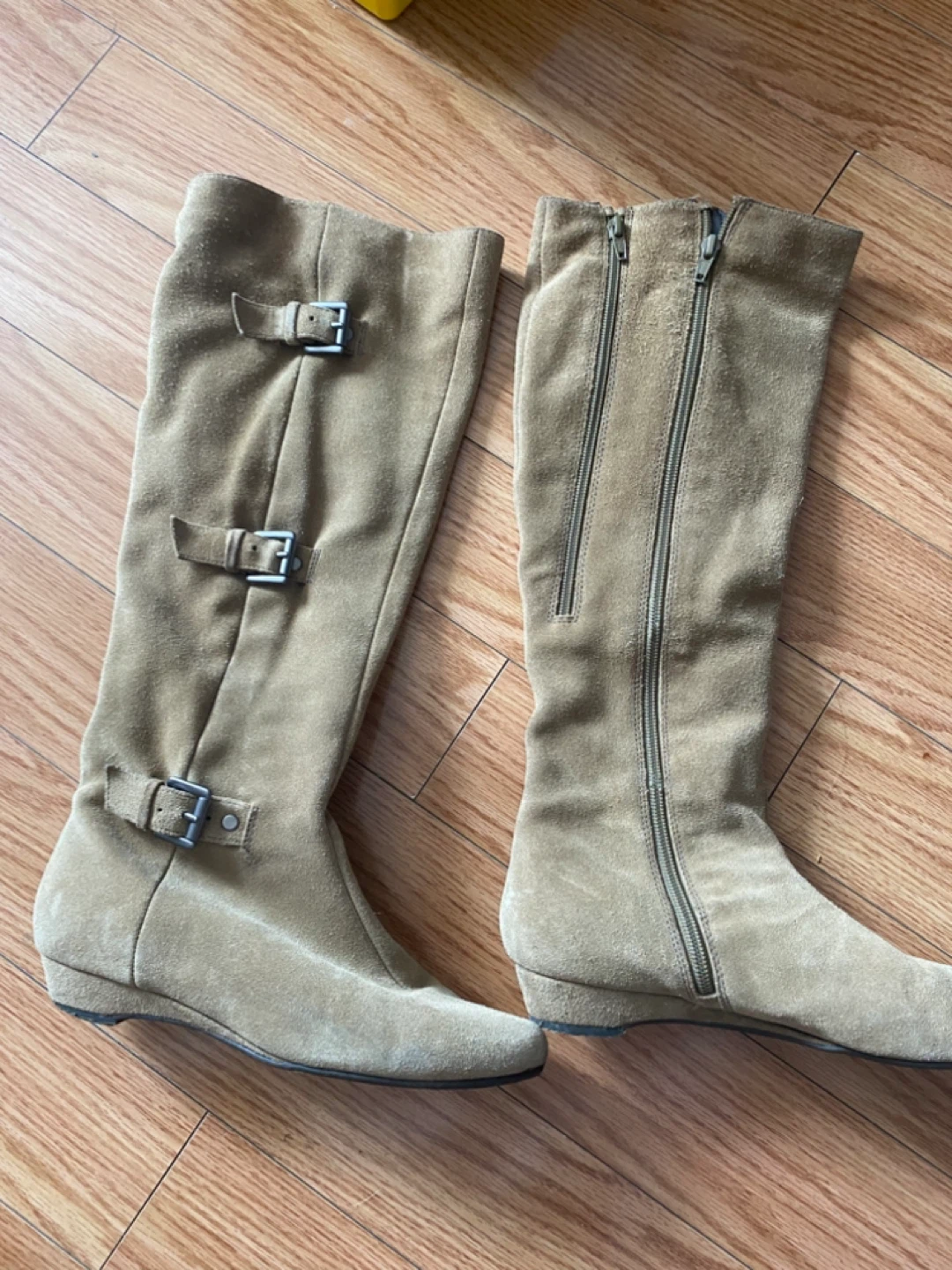 Aerosoles Suede Leather Knee High Boots - Size 6