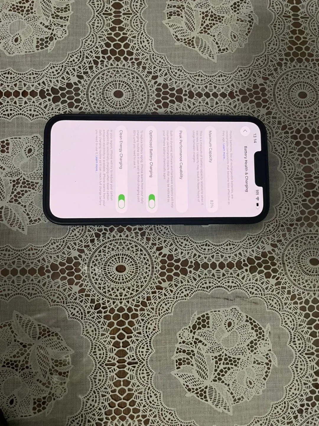 iPhone 13promax 128Gb good condition image indicator(5)