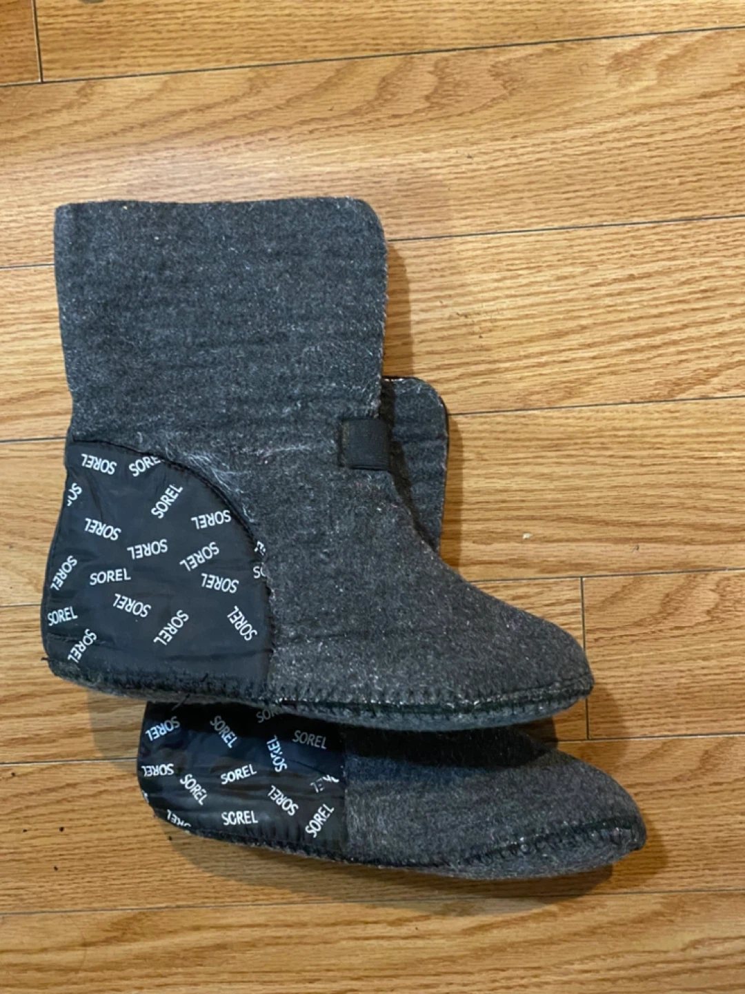 Sorel Felt Booties Size 4