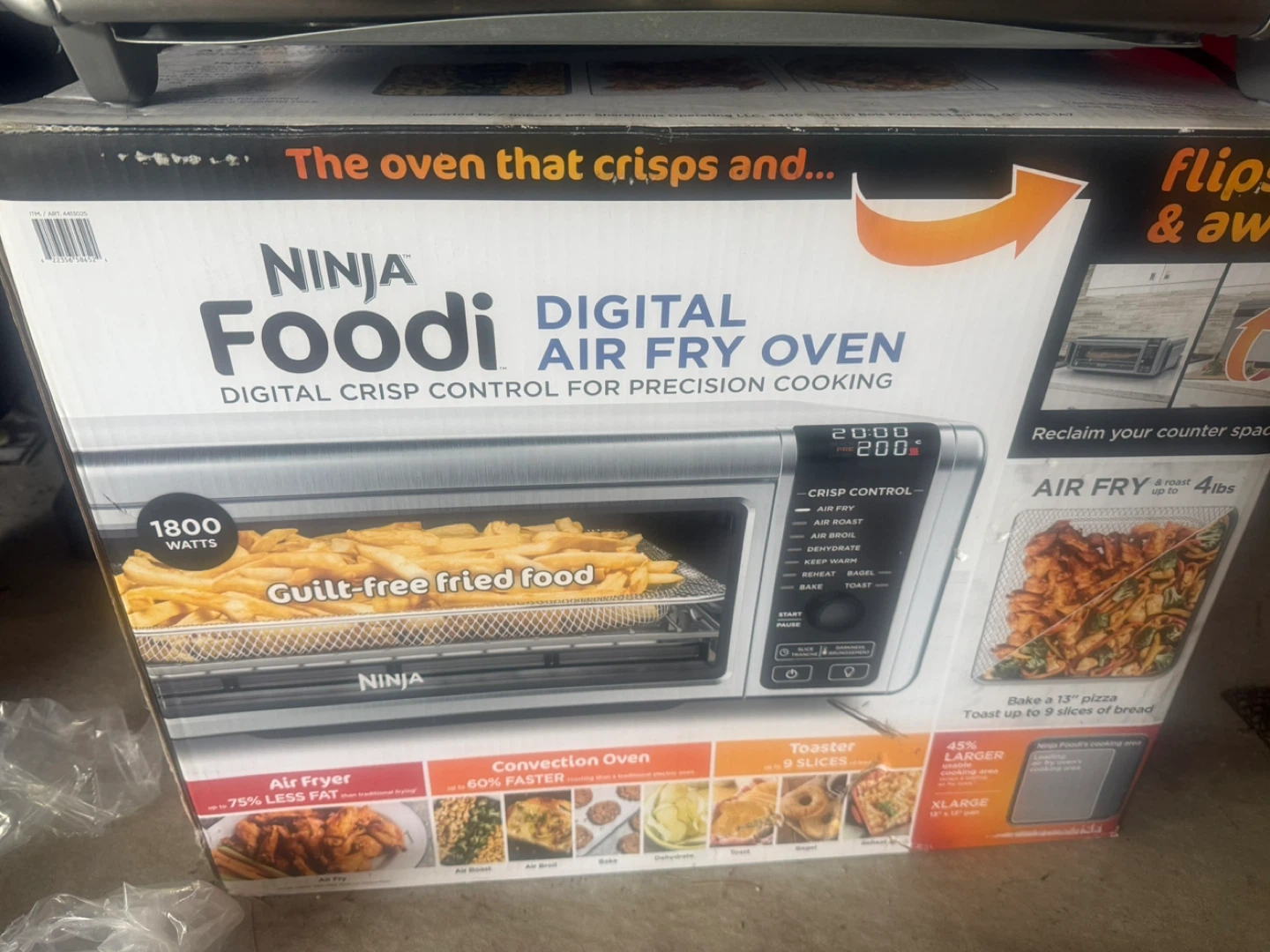 2 Ninja Foodi Digital Air Fry Oven - photo 3
