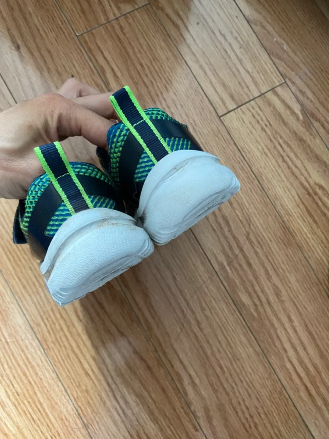 Skechers Kids' Athletic Shoes - Blue/Green Size 7 image indicator(4)