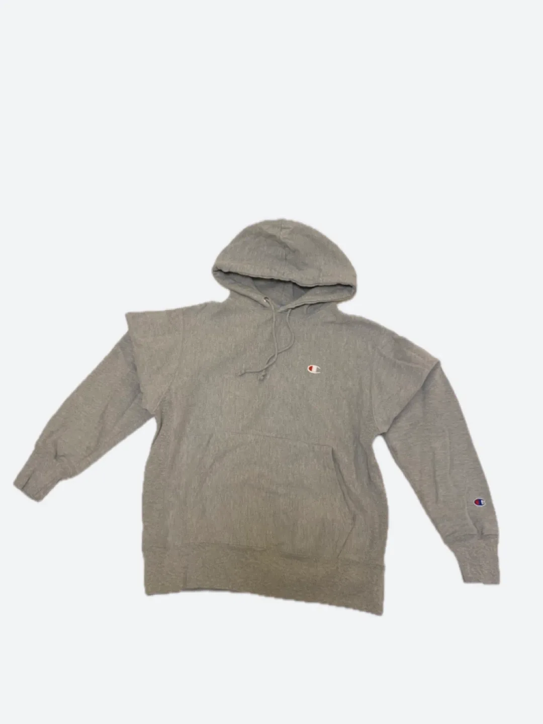 Champion Reverse Weave Grey Hoodie image indicator(2)