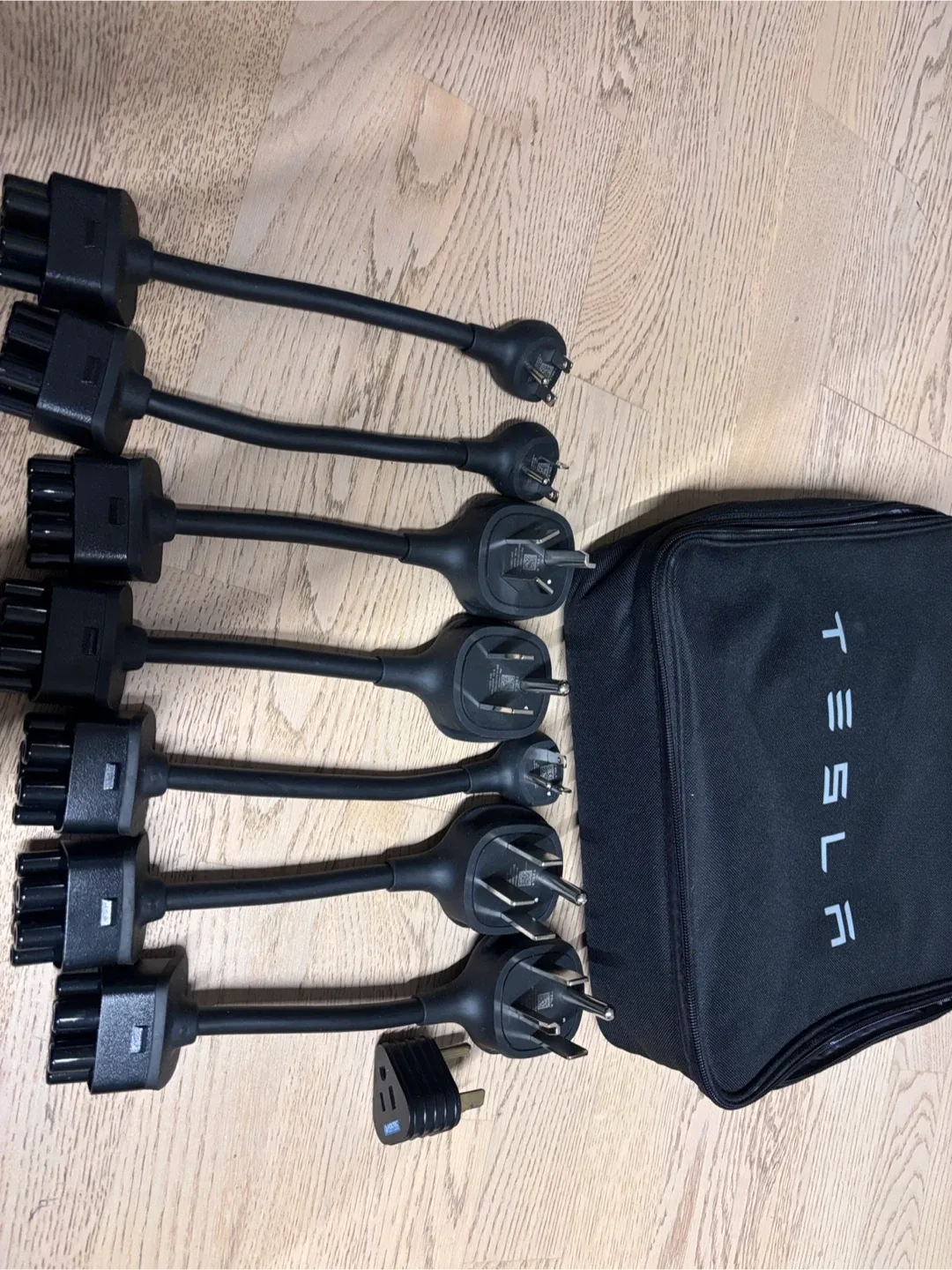 Tesla Mobile Connector Adapters w/ Case image indicator(2)