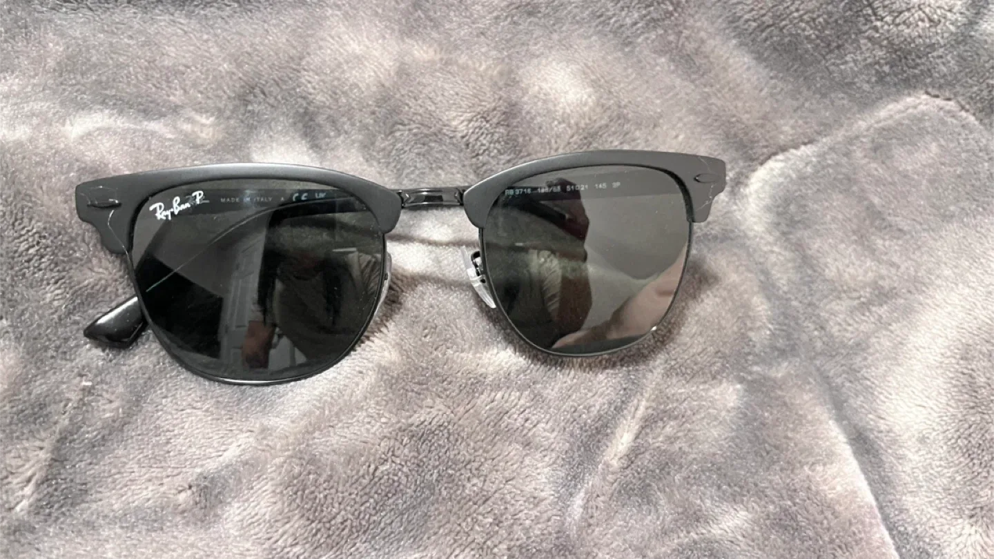 Ray-Ban Clubmaster RB3716 186/58 Sunglasses image indicator(6)