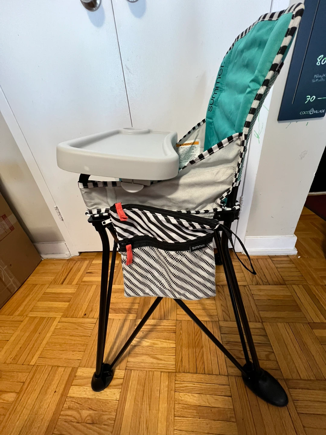 Summer Infant Pop N' Sit Portable Booster - Teal - photo 2