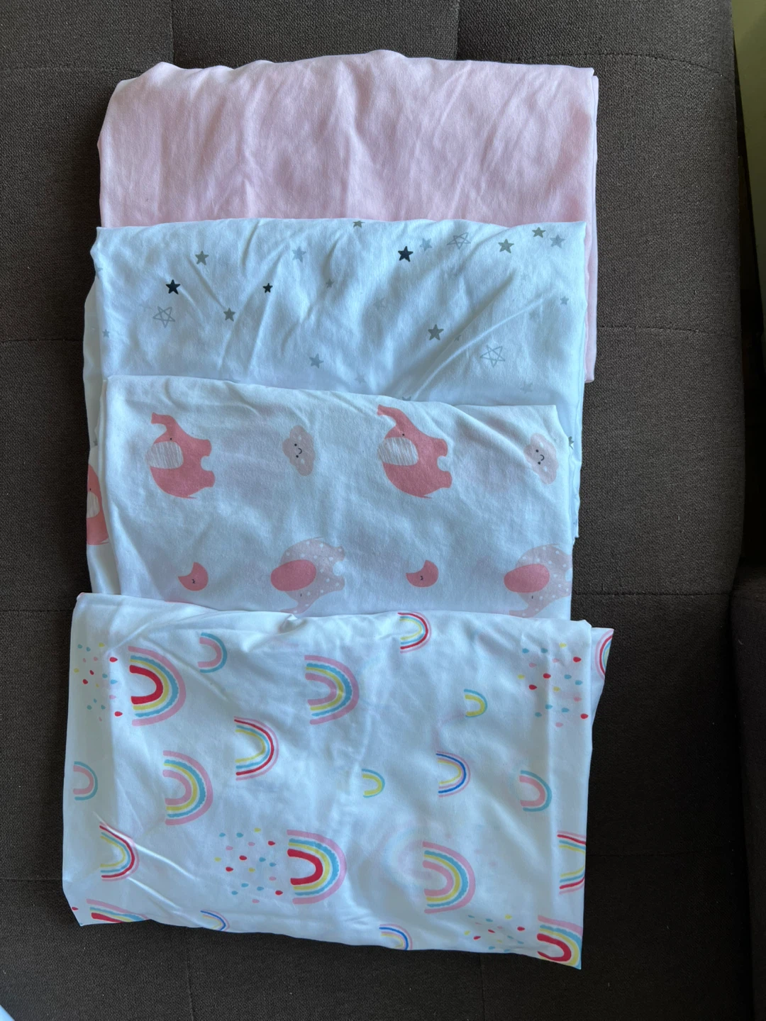 Crib Sheets Fitted 4 Pack