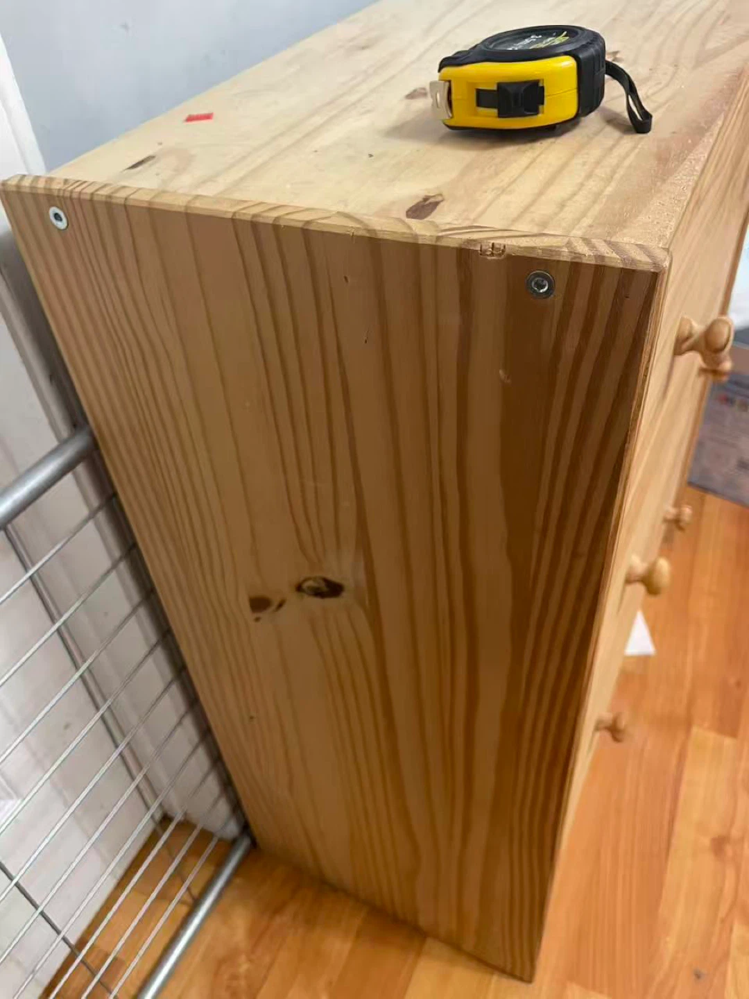 Wooden 3-Drawer Dresser - photo 2