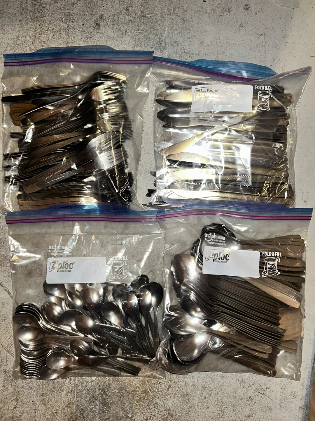 Bulk Cutlery Set - 90 sets of Forks, Spoons, Knives - photo 2