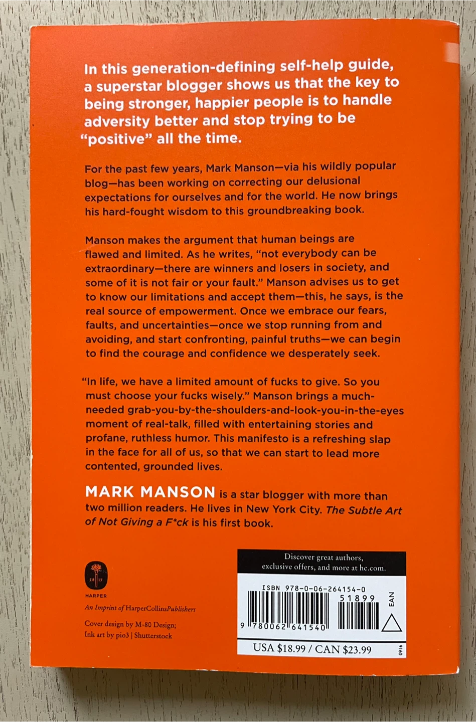 The Subtle Art of Not Giving a F*ck by Mark Manson - photo 2