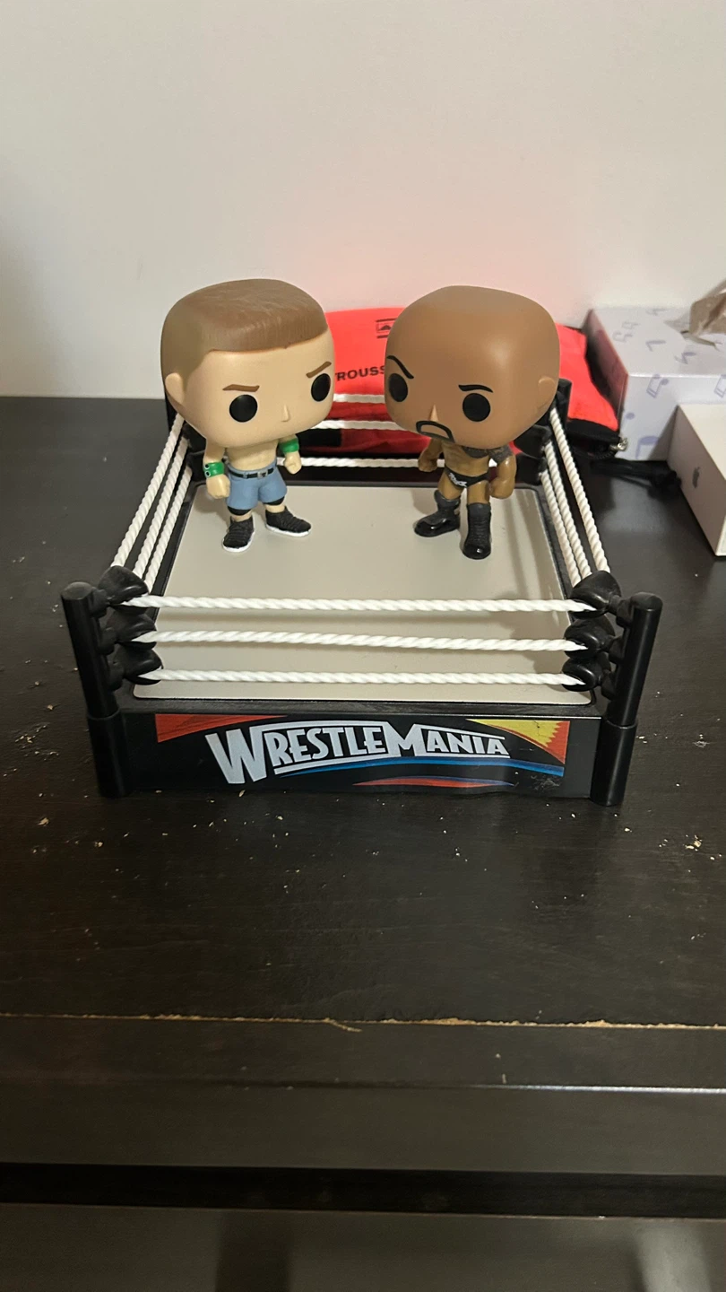 Funko Pop! WWE WrestleMania Arena with John Cena & The Rock
