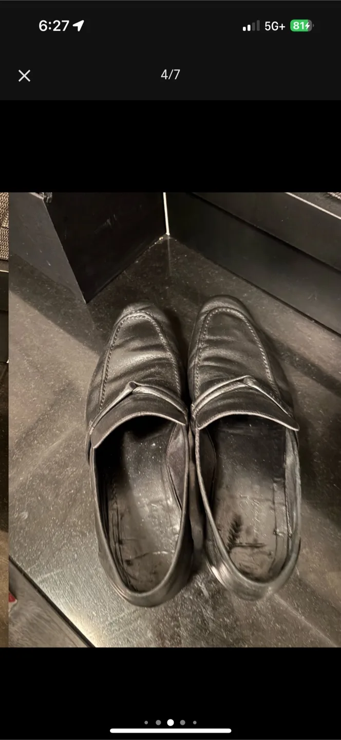 Men’s  Authentic GUCCI Shoes Size 8 image indicator(4)