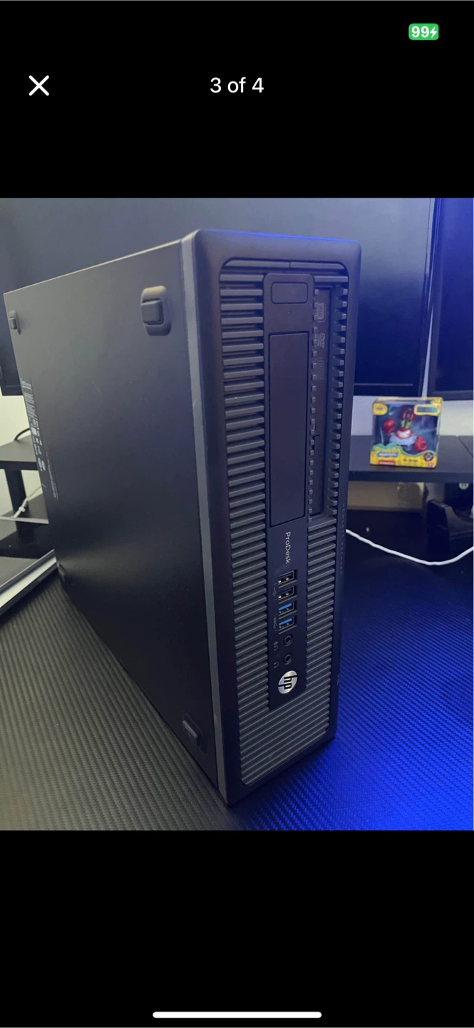 HP ProDesk desktop pc Intel i5 8gb ram 500gb - photo 3