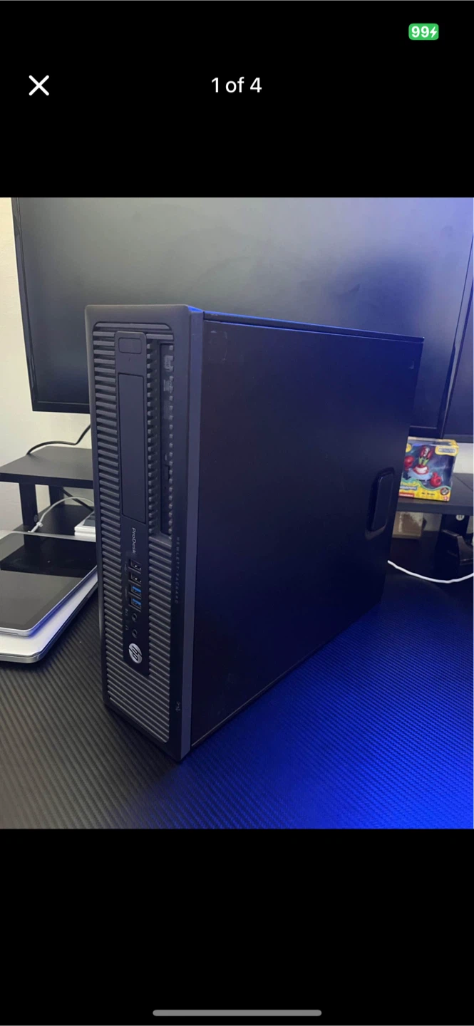 HP ProDesk desktop pc Intel i5 8gb ram 500gb
