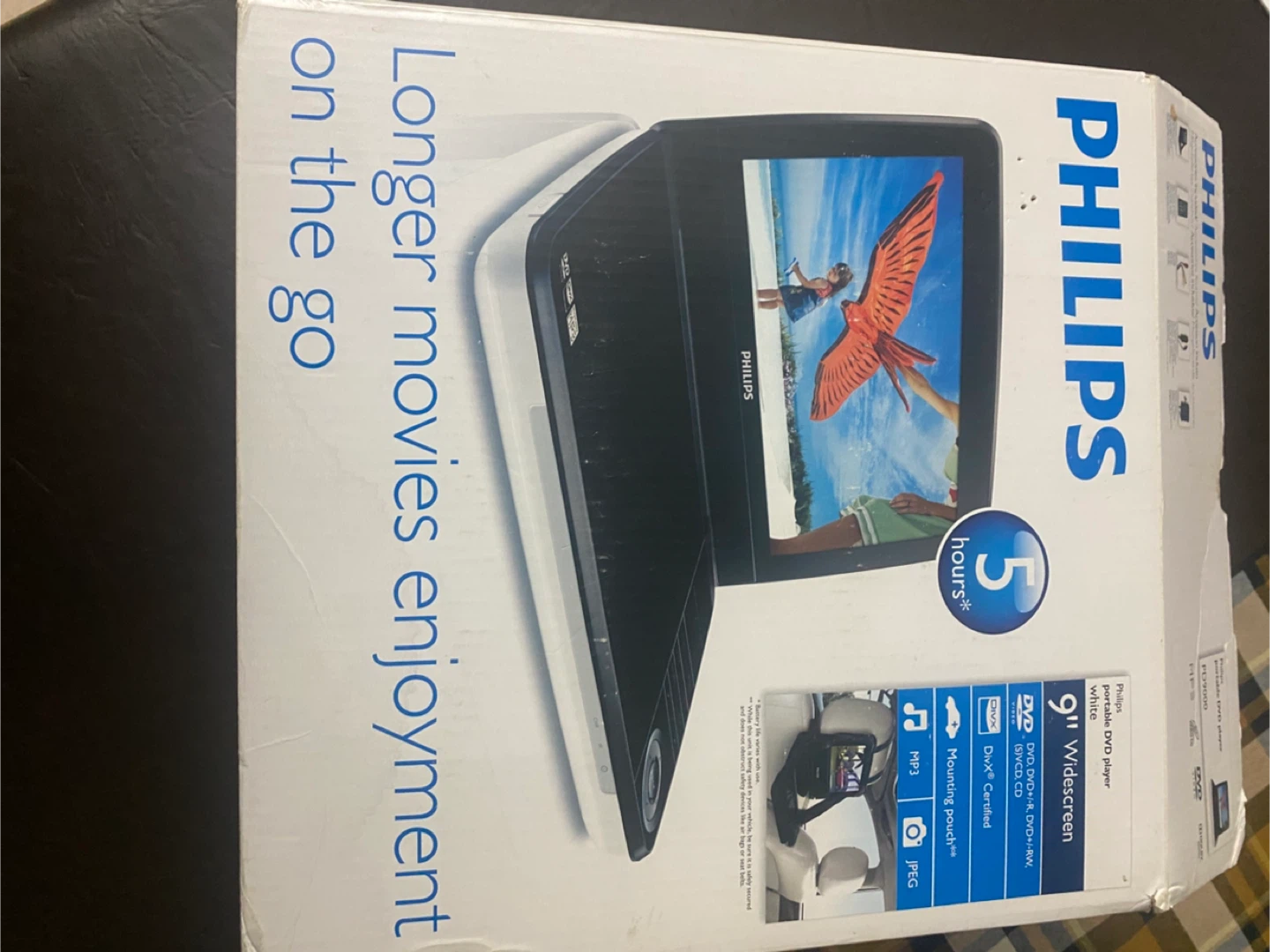 Philips Portable DVD Player with 9" Widescreen