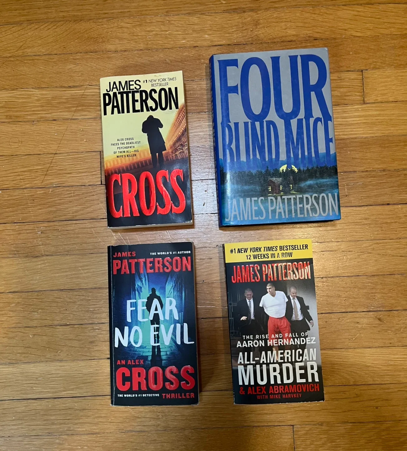 4 James Patterson Books - only $10 thumbnail