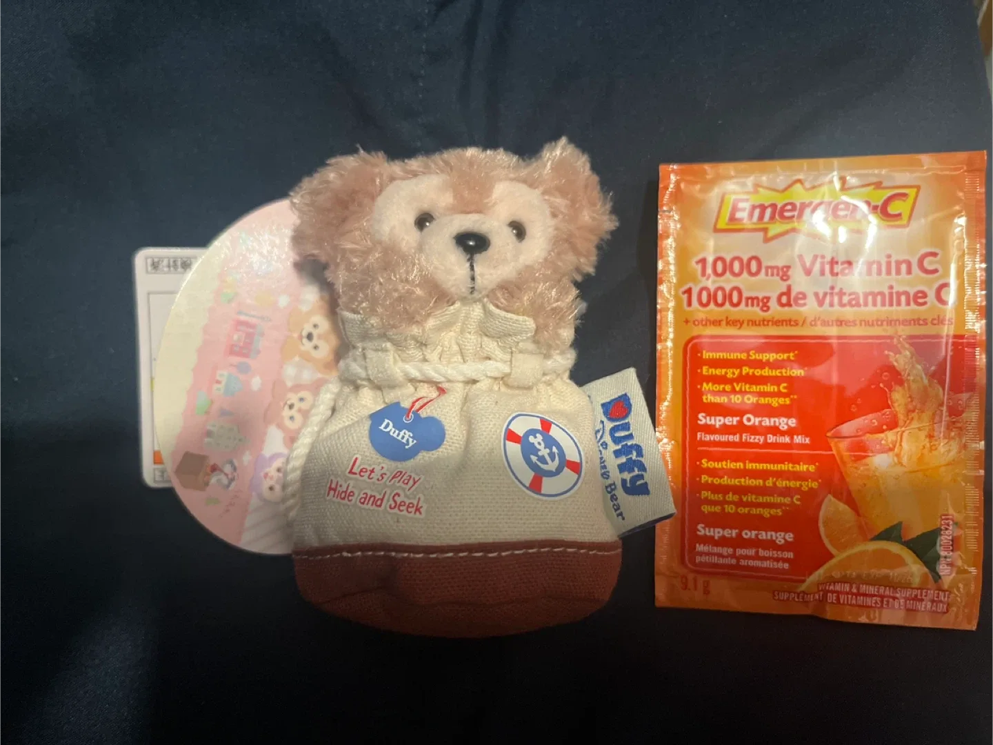 Duffy the Disney Bear Plush Keychain - New image indicator(3)