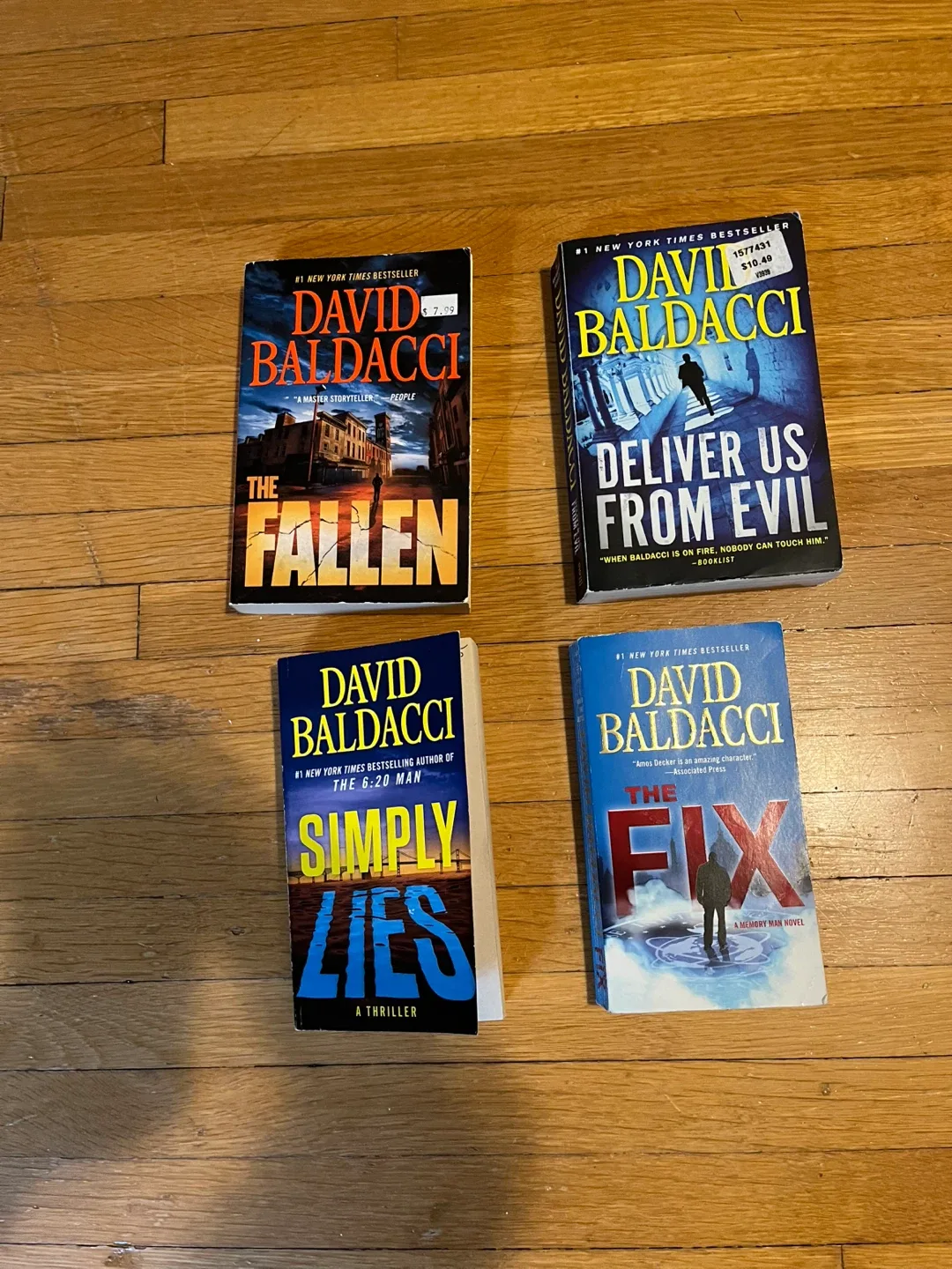 5 David Baldacci Books for only $10 thumbnail