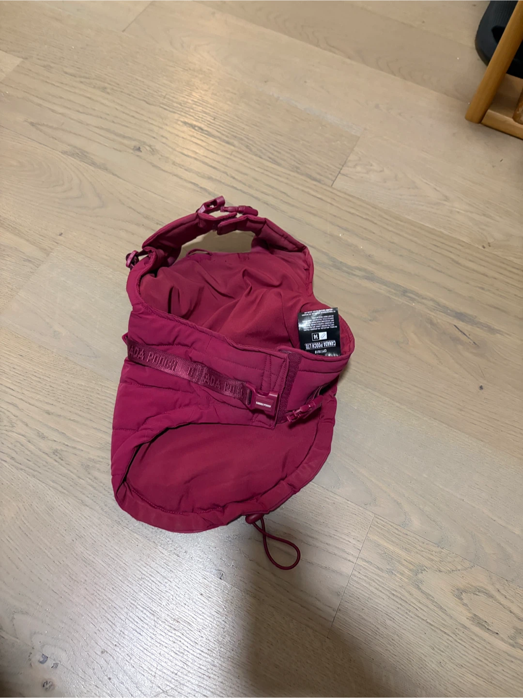 Canada Pooch Harness Puffer - Plum, Size 14 - photo 2