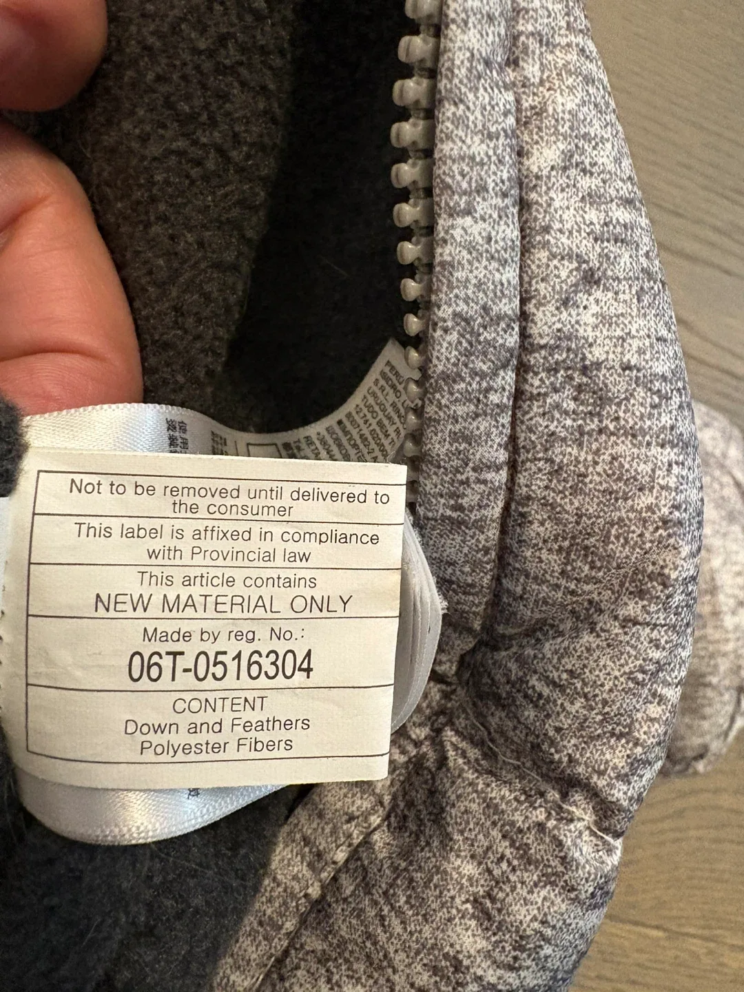Baby gap gray down filled snowsuit 0-6M NWT ret $139 image indicator(8)
