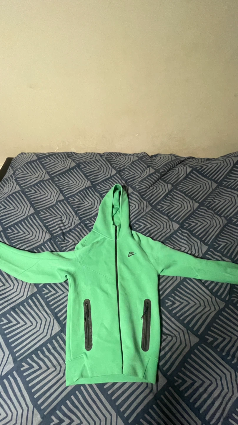 Nike Tech Fleece Hoodie - XS - Green