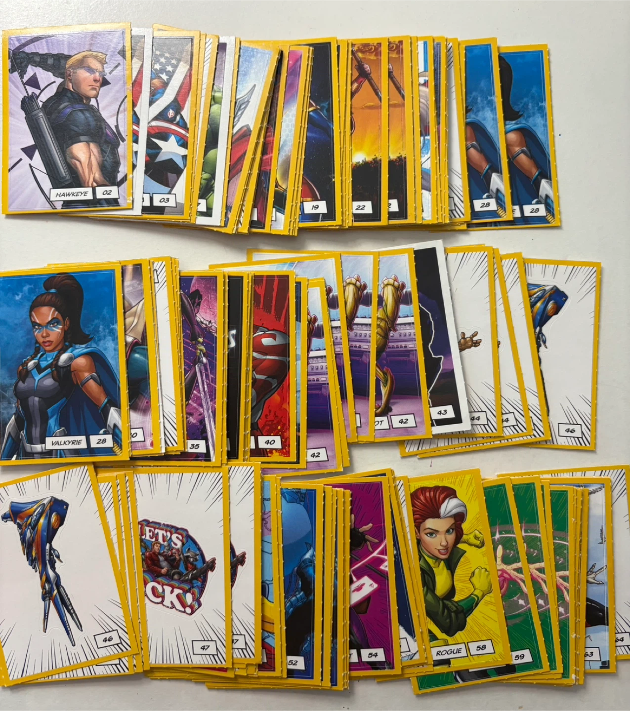 Free Marvel stickers
